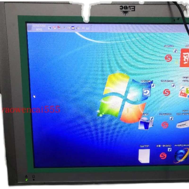 PPC-1561V-0502 15 Inch Touch Screen Glass For EVOC Machine Panel Repair,New Available&Stock Inventory