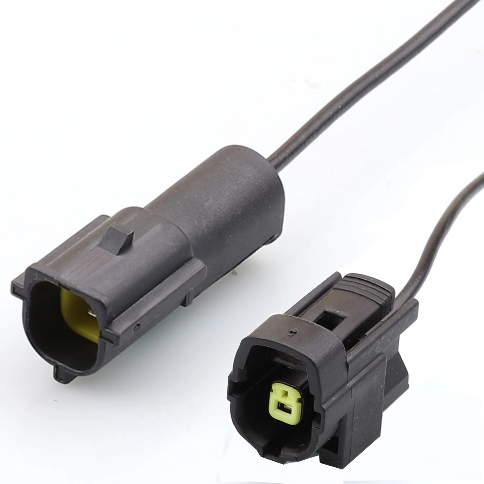

1-Pin Connectors AMP Waterproof 1.8mm Male Female Connector Auto Solenoid Plug Wiring Harness Plug Socket 174879-2 174877-2