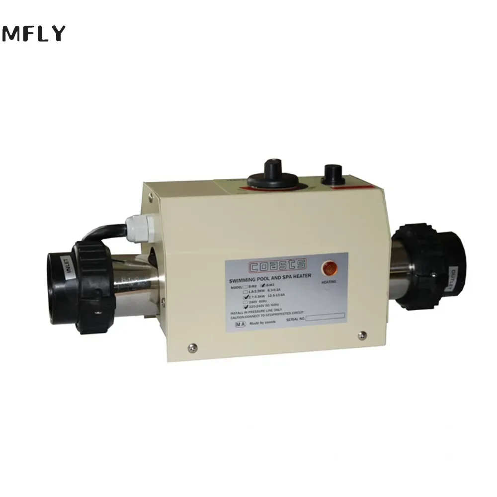 B-M3 Small Bathtub Heater Thermostat Electric Water Heater Automatic Thermostat For Swimming Pool Bathtub SPA Bath 3KW 220V Only