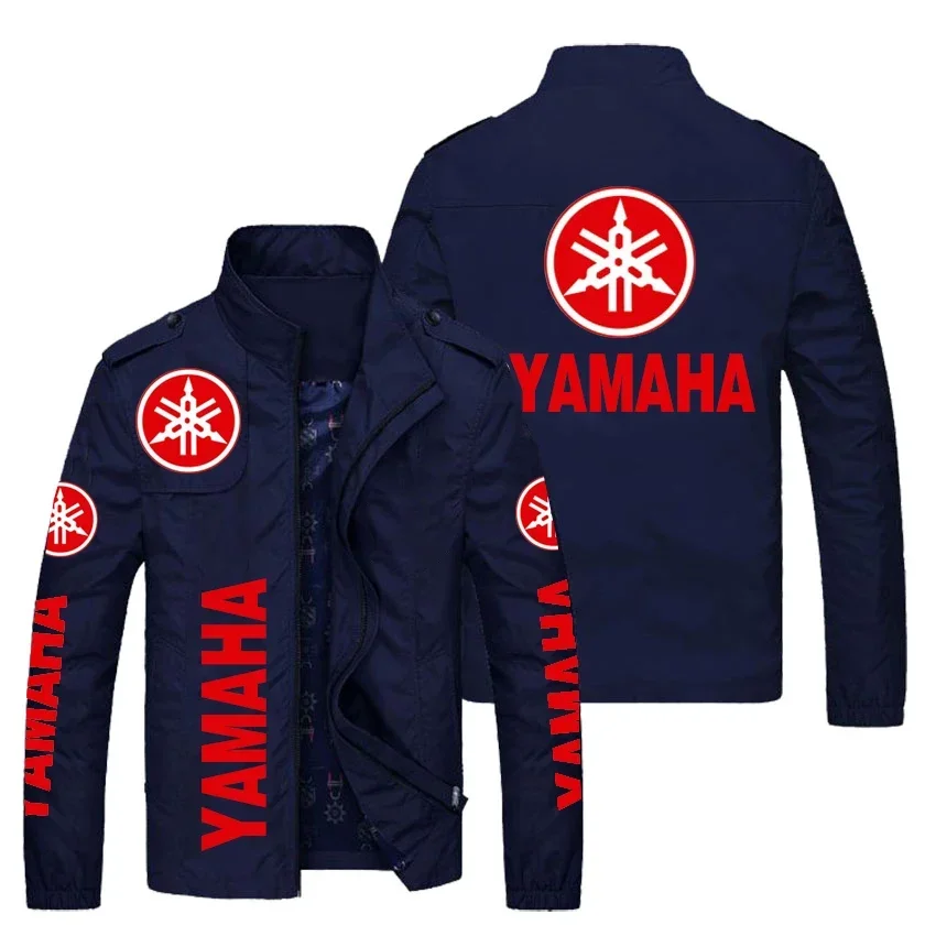 New men's Yamaha hoodie with Yamaha logo print, motorcycle jacket, pull-over hoodie, riding jacket, Yamaha racing jacket, zipper