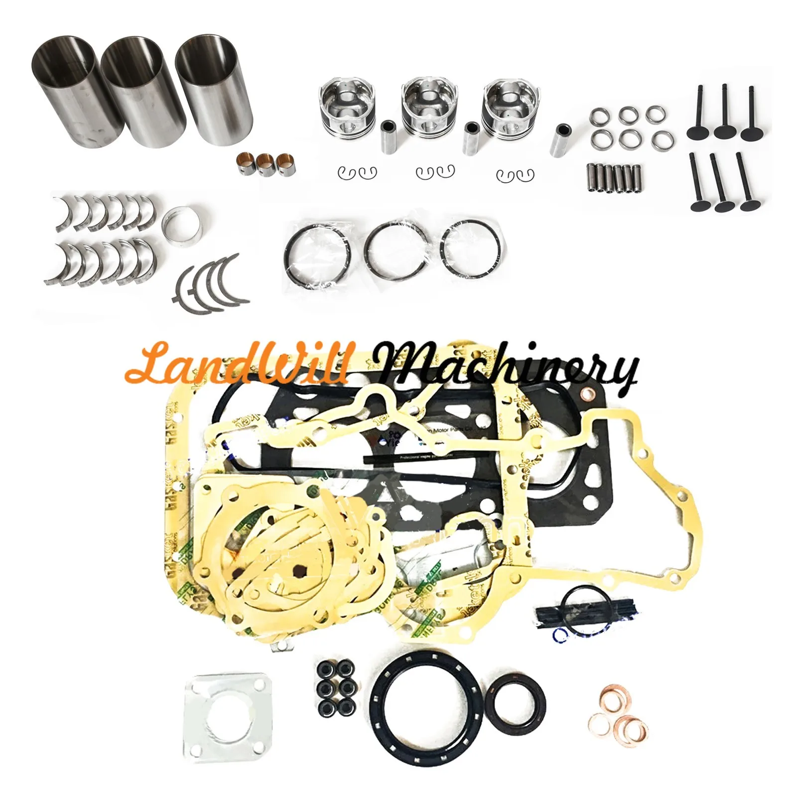 3CA1 Overhaul Rebuild Kit Fits For Isuzu Engine