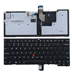 Reemplazo de ordenador portátil teclado de diseño estadounidense para Lenovo Thinkpad E431 T450 T450s T460 L440 L450 L460 L470