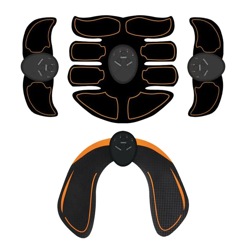 المنزل الذكي ستة عبوات من رقعة عضلات البطن معدات اللياقة البدنية العضلات ممارسة قطعة أثرية محفز العضلات مدلك البطن #5