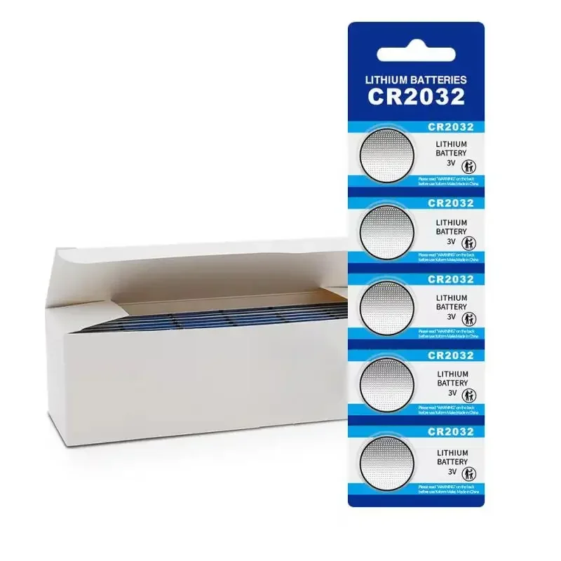 100 ~ 10 pz PCS CR2032 CR 2032 Batteria a Bottone 3 V Batteria Al Litio Per Orologio Giocattolo Calcolatrice Auto Pulsante di Controllo Remoto pila a bottone 2025