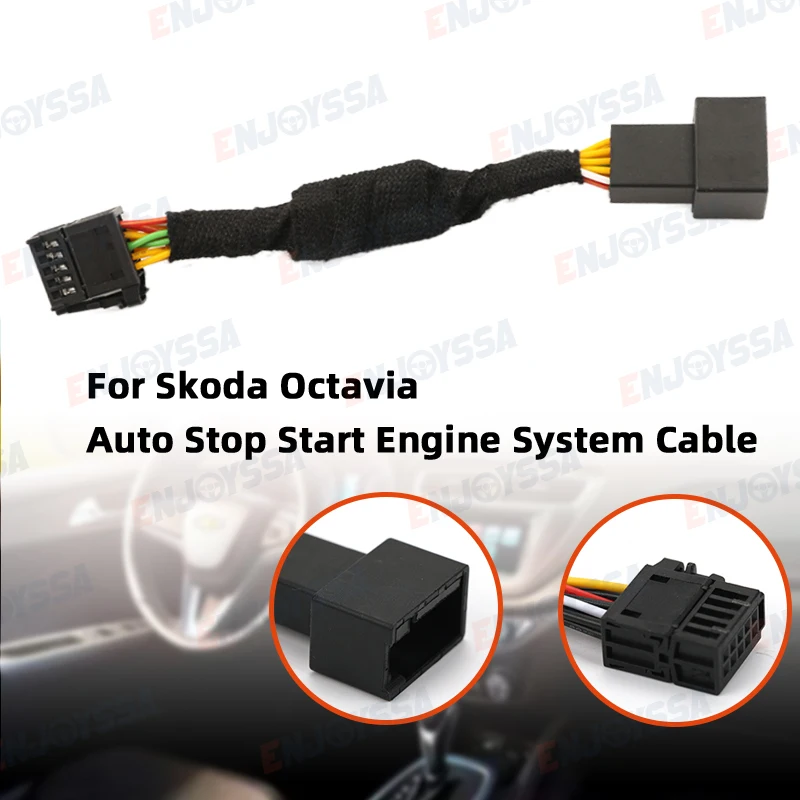 For Skoda Octavia Super B Kodiaq Karoq Fabia Scala Rapid Auto Start Stop Engine System off Eliminator Stop Start Canceller Plug view 6