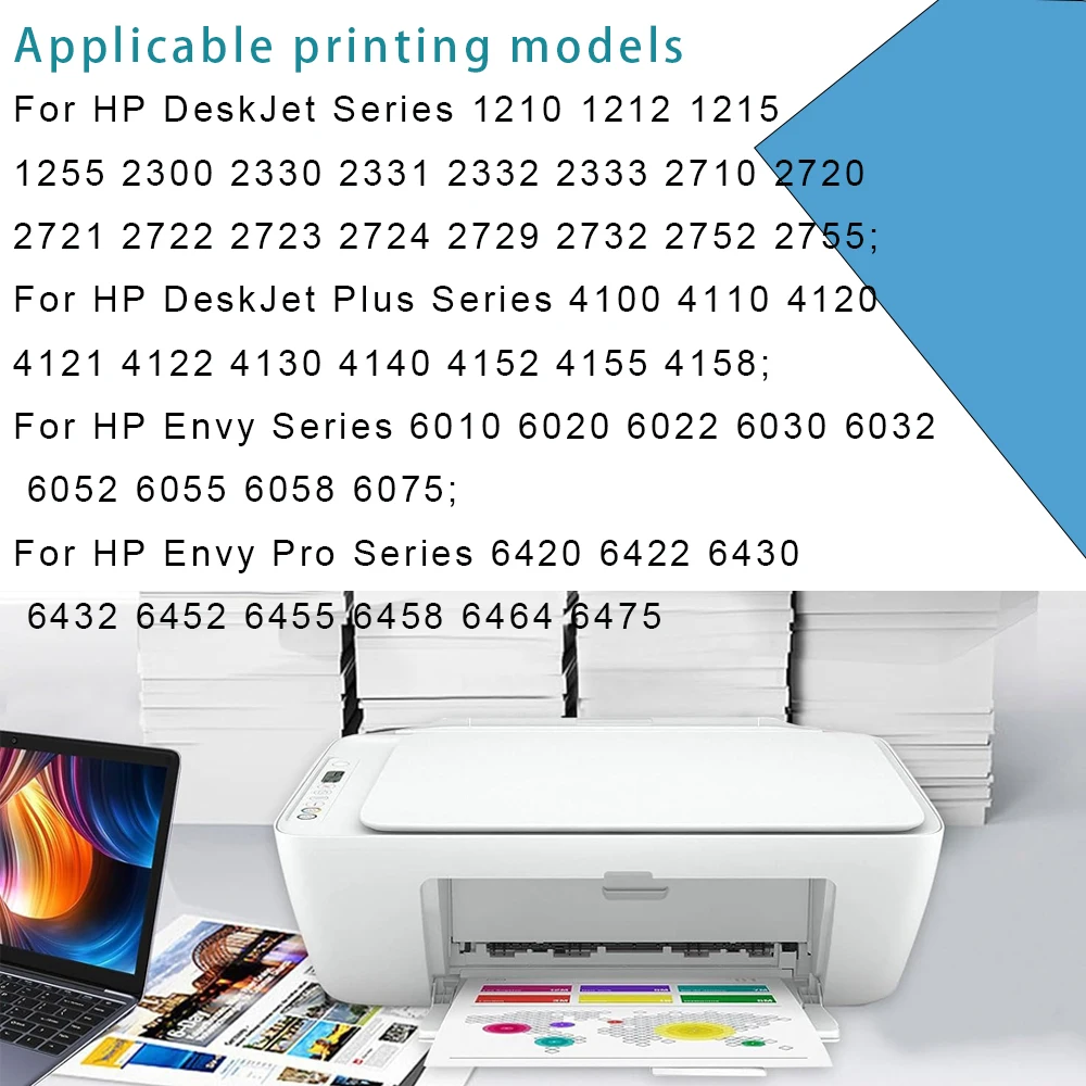 Vilaxh 305 305XL Refill Tinte Patronen Kompatibel für HP 305 305XL DeskJet 2700 2710 2720 2721 2722 2723 4110 4120 drucker