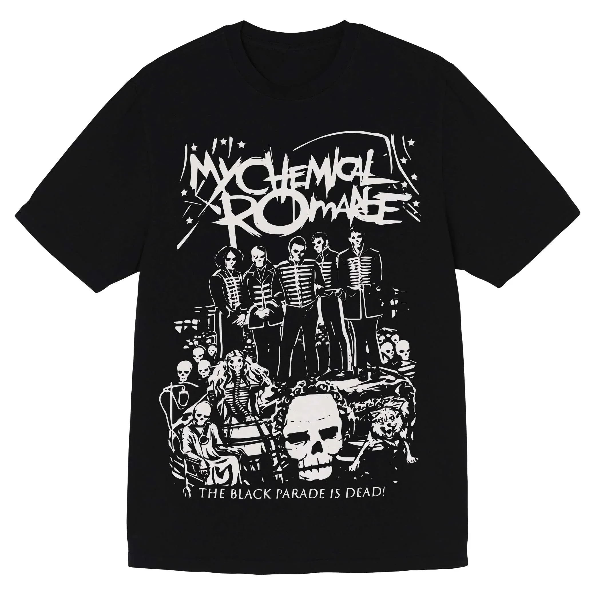 

Футболка MY CHEMICAL ROMANCE, мужская и женская футболка класса люкс с коротким рукавом, летние топы Y2k, винтажная уличная одежда в стиле хип-хоп