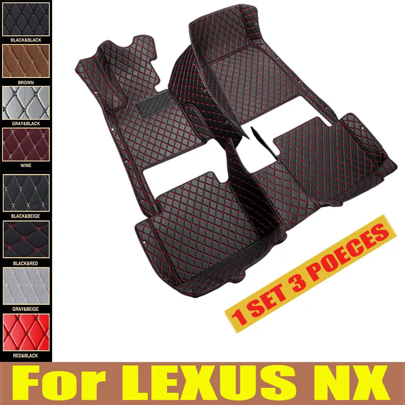 

Car floor mats for LEXUS NX series 200 300h 300 200t 2015 2016 2017 2018 2019 2020 2021 2022 Custom auto foot Pads automobile