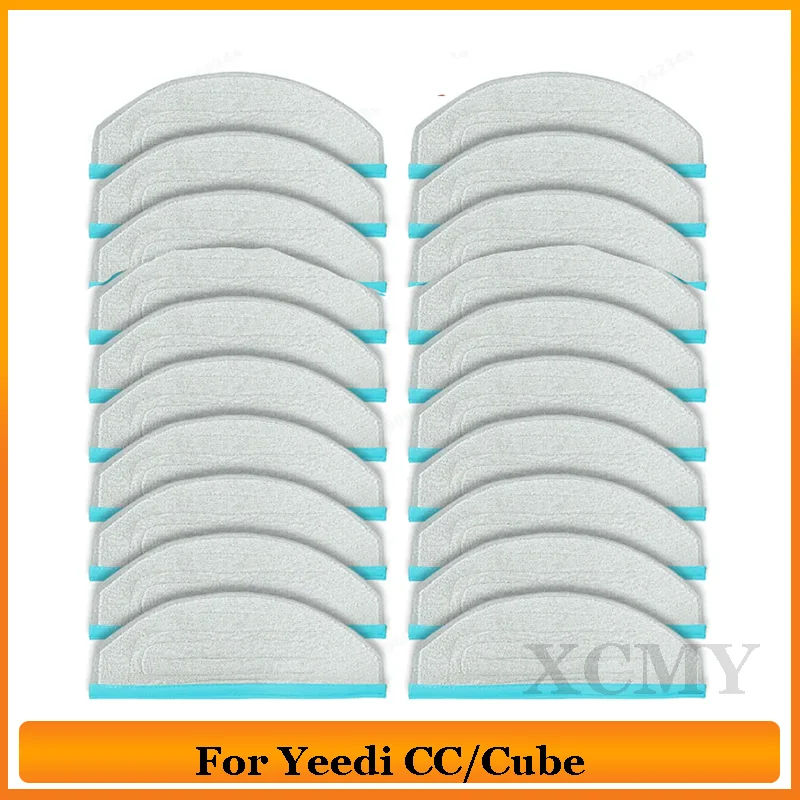 Mop Cloth For Yeedi CC/Cube Mop Rag Kit Robot Vacuum Cleaner Accessories Replacement High Quality Spare Parts