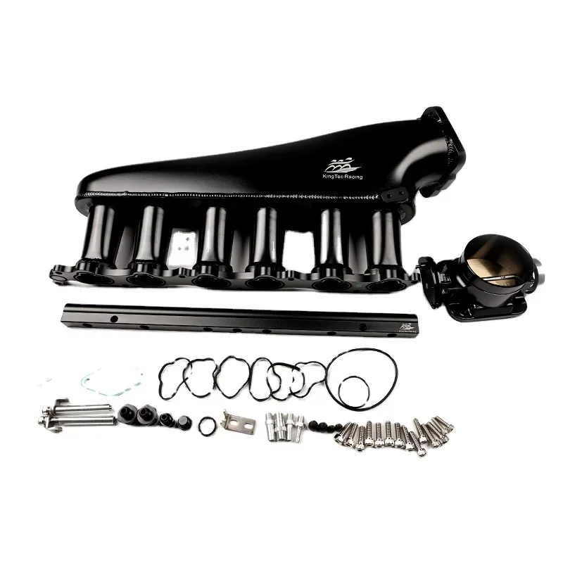 

RB30 Nissan RB30 Billet Intake Manifold 90mm With Fuel Rail And Throttle Body KT135 Customized