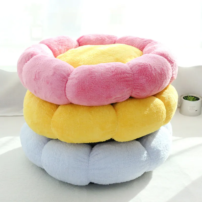 Party Cute Dog Kennel Round Unbreakable Unique Plush Designer Dog Supplies Indoors Modern Camas Para Perros Dog Furniture