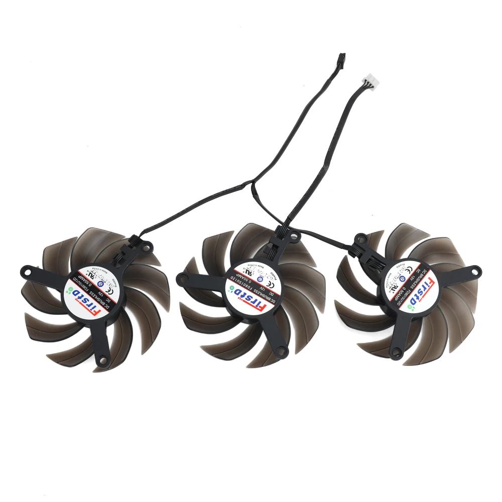 Imagem -02 - para Gainward Rtx 3060 ti 3070 3070ti 3080 3080ti 3090 Phoenix gs Gpu Ventilador de Refrigeração 82 mm Fd8015u12d Rtx3060ti Rtx370