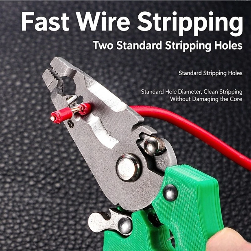 Multi-Function Mini Wire Strippers Pliers Pocket-Sized Splitting Wire Stripper Electrician Tools Cable Cutting Crimping Pliers