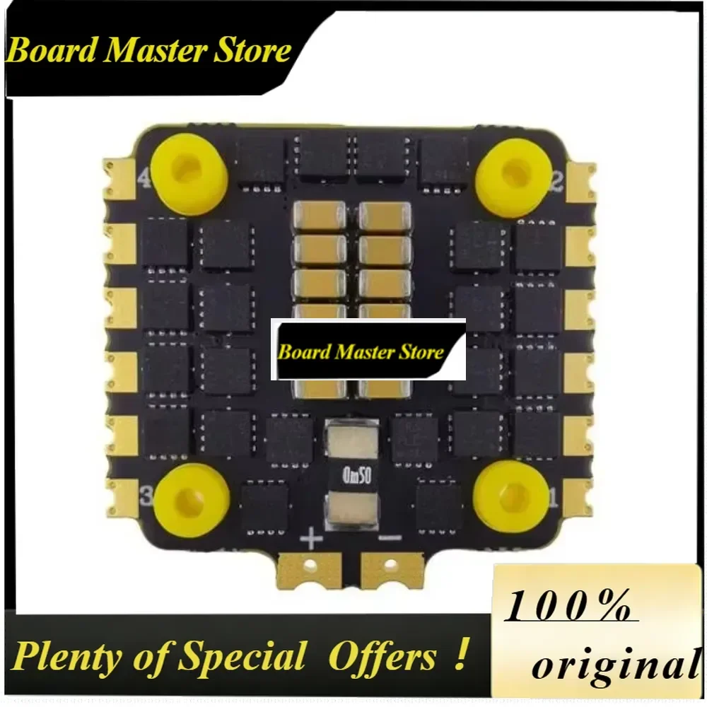 BoMaSHAKRC 40A 4 In 1 32BIT Brushless ESC BLHeli-32 2-6S 20mm DShot1200 Oneshot Multshot F4 F7 F722 F405 FC Stack FPV Racing Dro