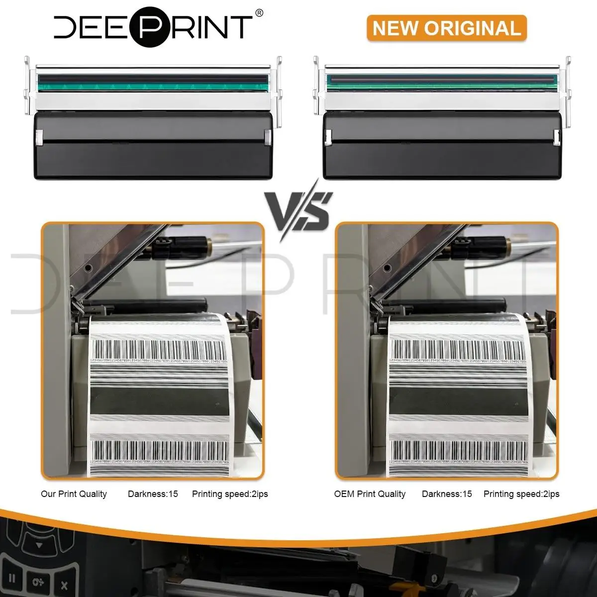 203DPI Thermal Printhead for Zebra S4M Barcode Label Printer Print Head G41400M | 3-Month Warranty