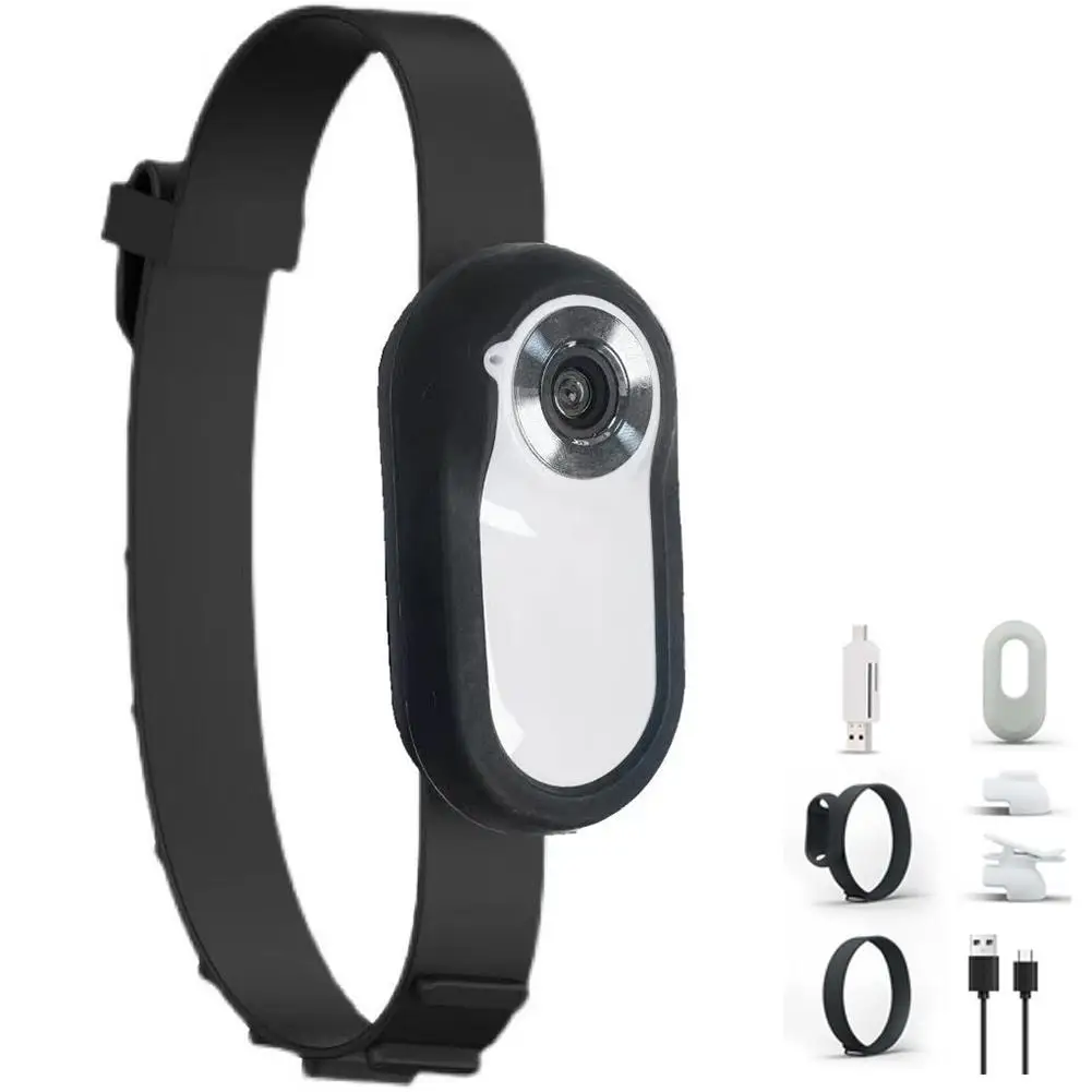 Sport Action Camera Hd 1080P Wireless Collar Camera Mini Portable Stable Sport Action Body Camera With Video Records For Dog