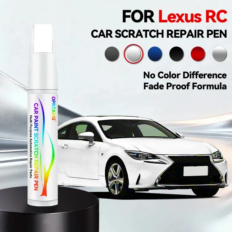 

Ручка-корректор для ремонта лакокрасочного покрытия автомобиля Lexus RC 1990-2026, средство для удаления царапин, аксессуары для авто, черный, белый, серый, серебристый цвета