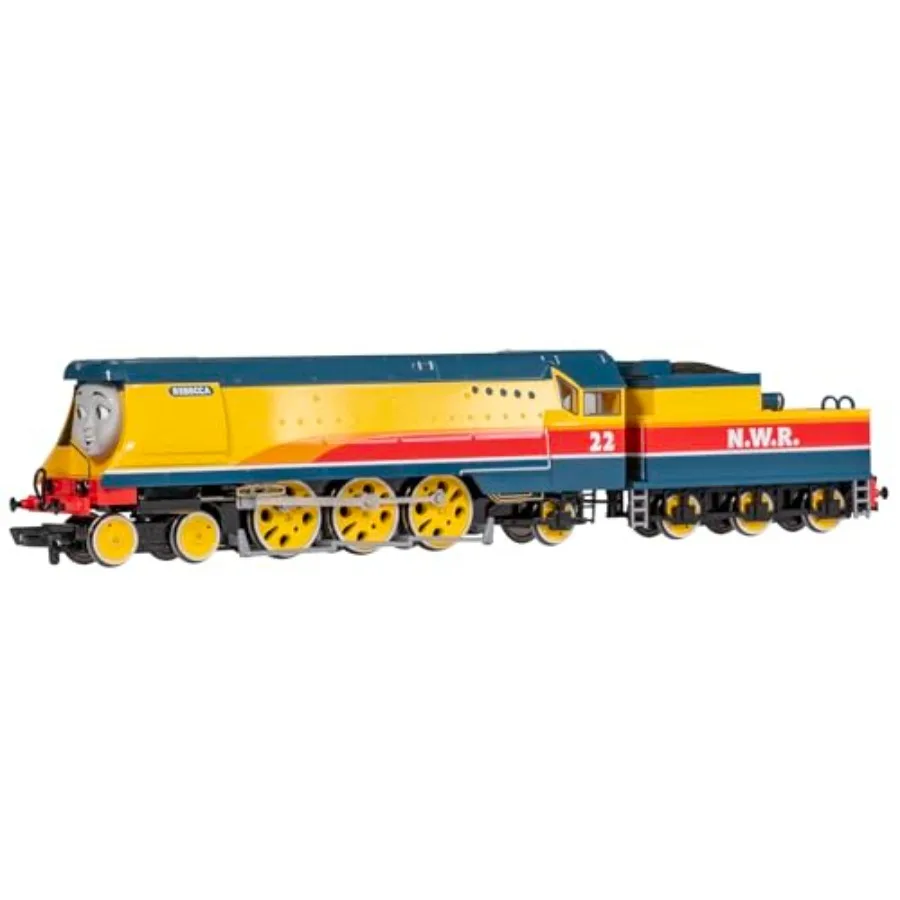 

Trains - Thomas Friends Rebecca Locomotive - HO Scale - for model railroading - die-cast metal - blue - highly detailed paint a