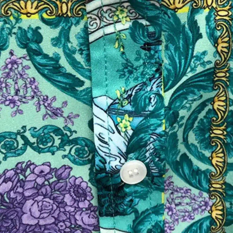 قميص رجالي ربيعي بأكمام طويلة موضة 2023 قميص رجالي عالي المستوى ناضج قميص فاخر متعدد الاستخدامات قميص غير رسمي مطبوع شخصي