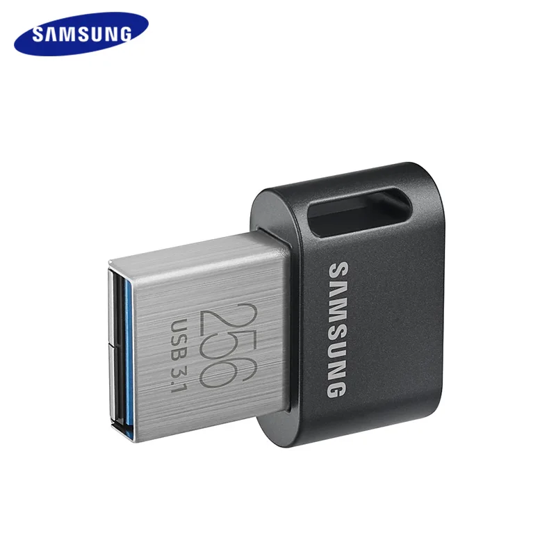 Imagem -02 - Samsung Fit Plus-usb 3.1 Flash Drive até 400 mb s 64gb 128gb 256gb 512gb Mini Disco u Memory Stick de Alta Capacidade