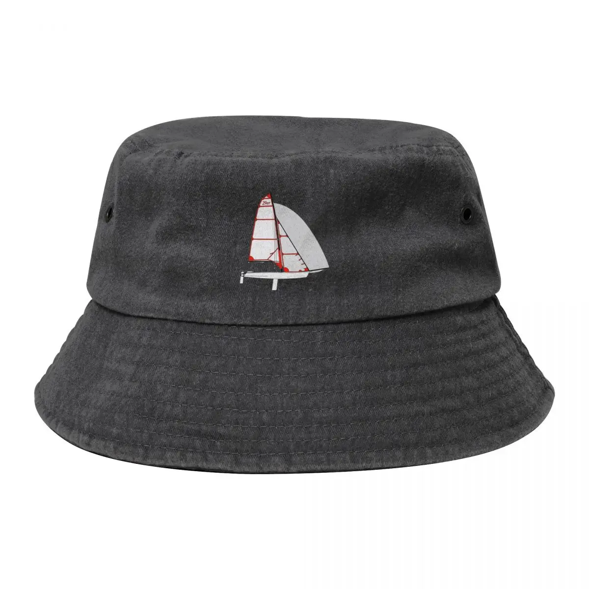 

29er Sailboat Bucket Hat Mountaineering party Hat Golf Cap Trucker Hats For Men Women's