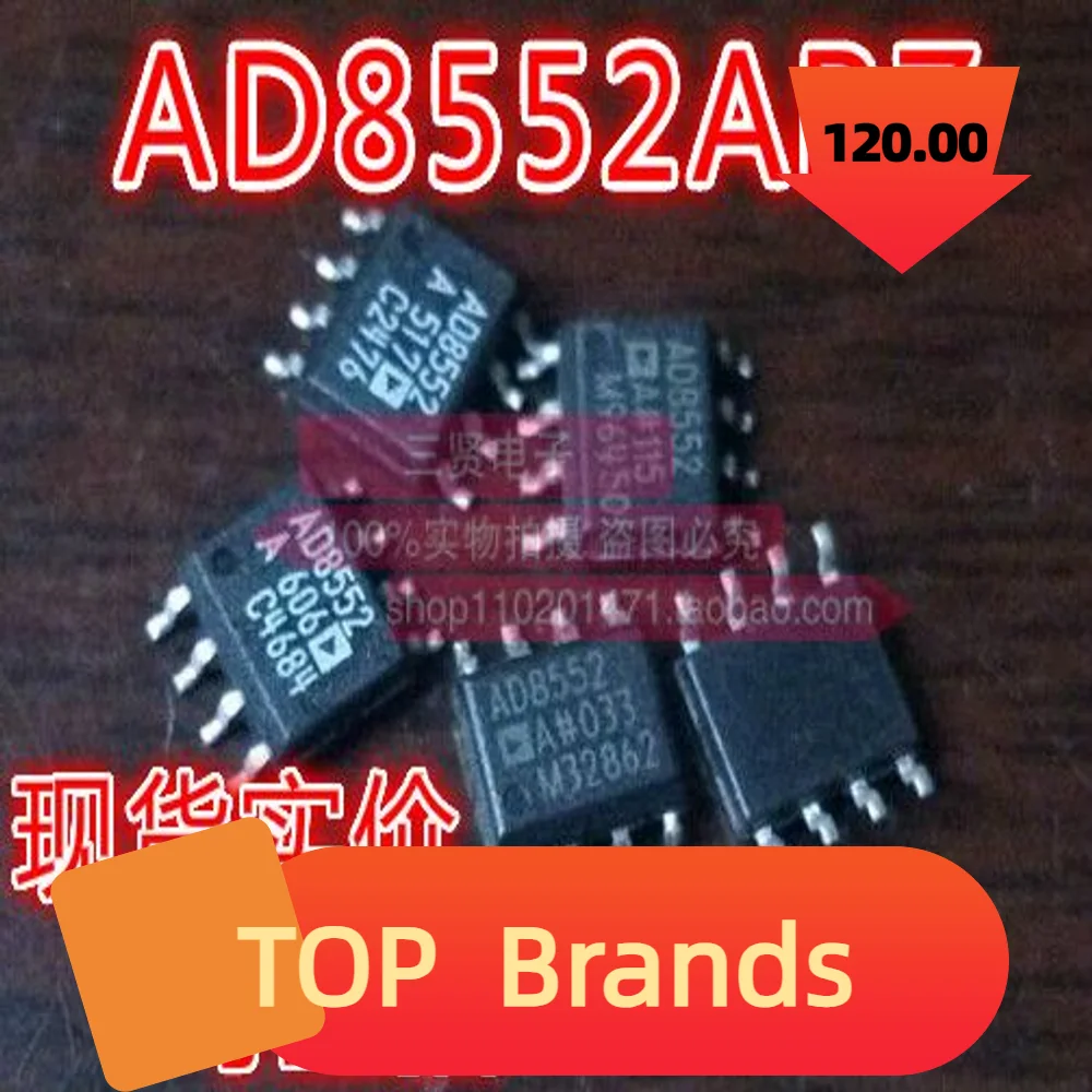 الأصلي AD8552AR IC شرائح ، SOP-8 ، AD8552ARZ ، جديد ، 10 قطعة