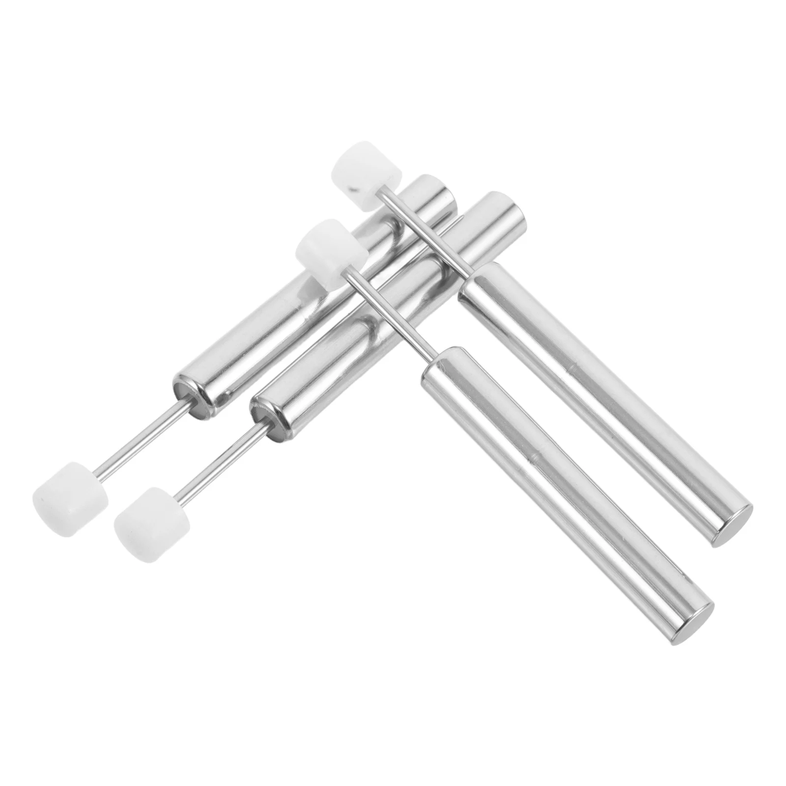 

4pcs Soft-Close Trash Can Damper Stainless Steel Plastic Noise Reduction Universal Replacement For Kitchen Bathroom Wastebasket