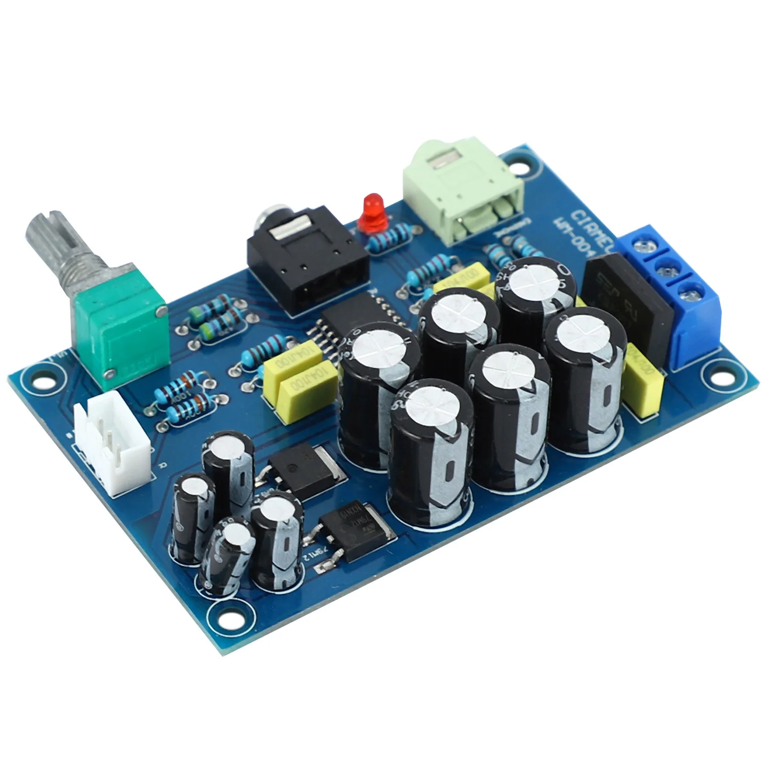 Placa amplificadora de auriculares N75R-Tpa6120, amplificador de auriculares Hifi Tpa6120a2 para entusiastas, amplificador de auriculares sin ruido, Diy