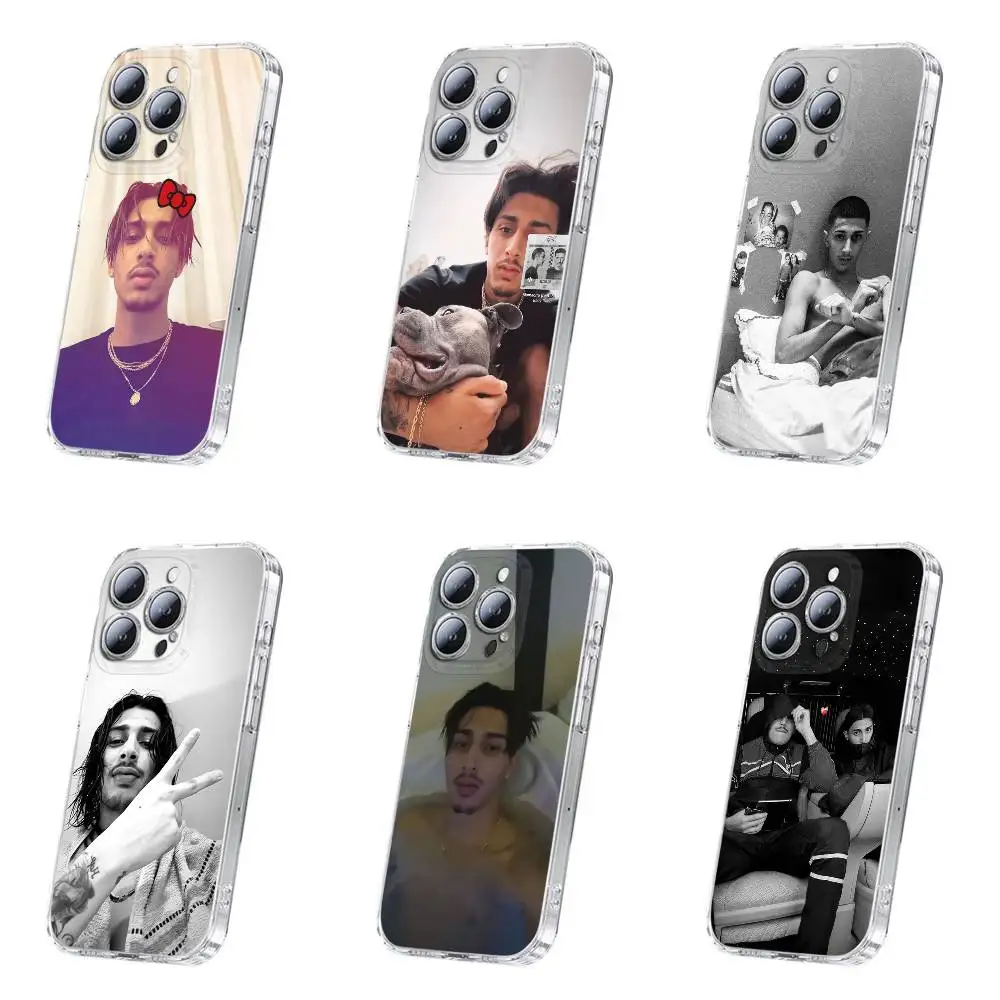 

Rapper B-Baby Gang Phone Case For iPhone 17,16,15,14,13,12,11,Plus,Pro,Max,Plus,E,Air,Mini Transparent