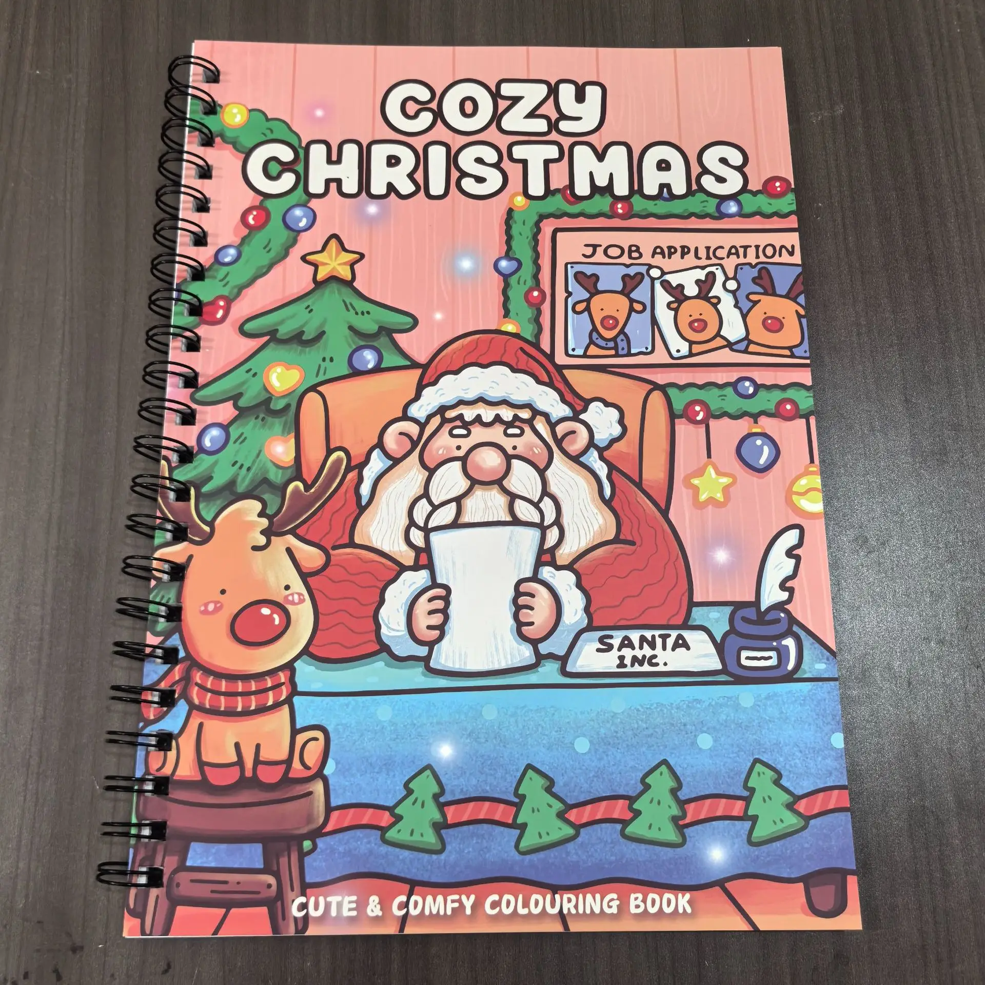 

Christmas Coloring Book for Adults and Teens Relaxing Holiday Art Activity