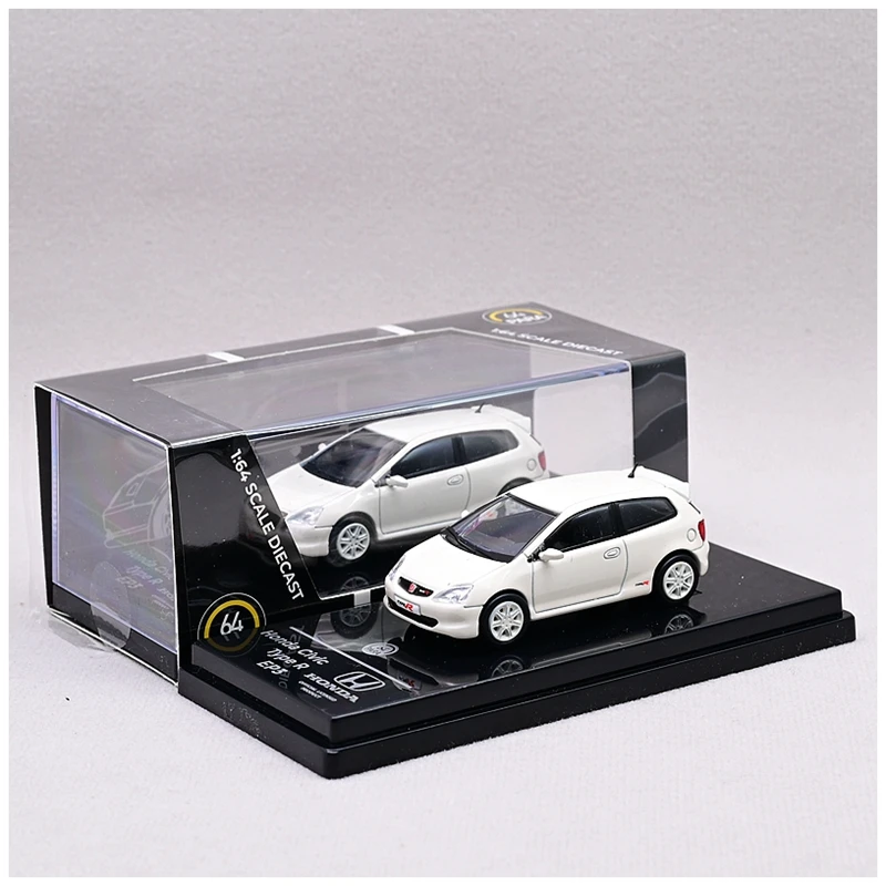 Para 1/64  Metal car model Static Honda Civic Type-R EP3