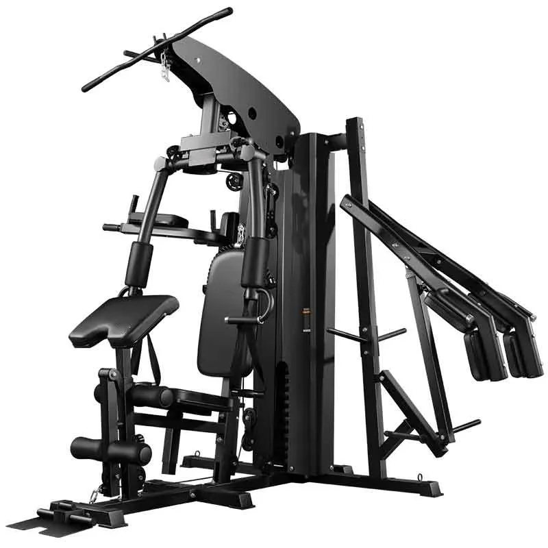 High Quality  multi function home gym fitness equipment three station home gym with squat machine