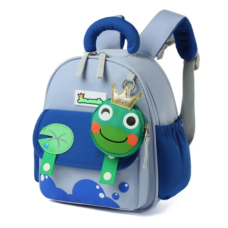 Cartoon Cute Lightweight Kindergarten Preschool Bookbags Toddler Animal Schoolbag Lunch Backpack for Kids Boys Girls Travel Bag