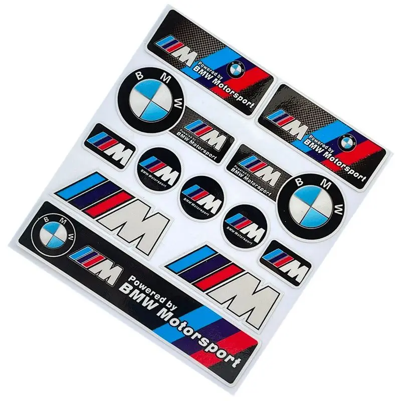 Pegatinas Decorativas para Motocicletas BMW, Adhesivos Reflectantes Impermeables para Tanque de Combustible de Motocicleta, Modificación Interior de Automóviles BMW