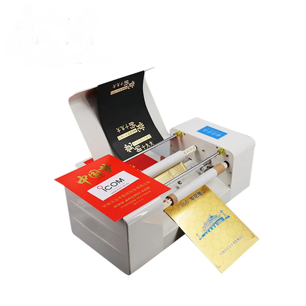 

360C high quality hot stamping foil printing machine for wedding greeting cards