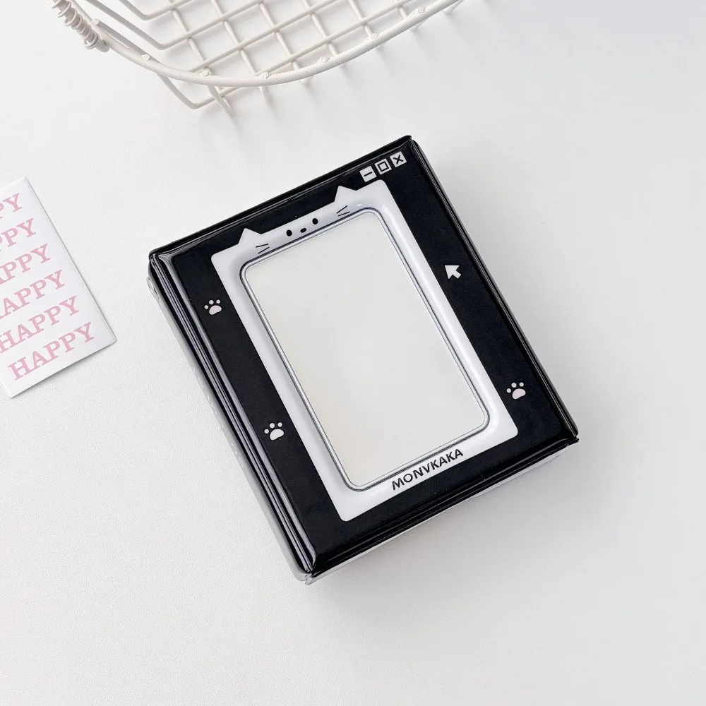 Koreańska wersja Ins Wind Pixel Cute Cartoon Envelope Card Pack A Grid Card Book Small Card Storage Book Polaroid Photo Album