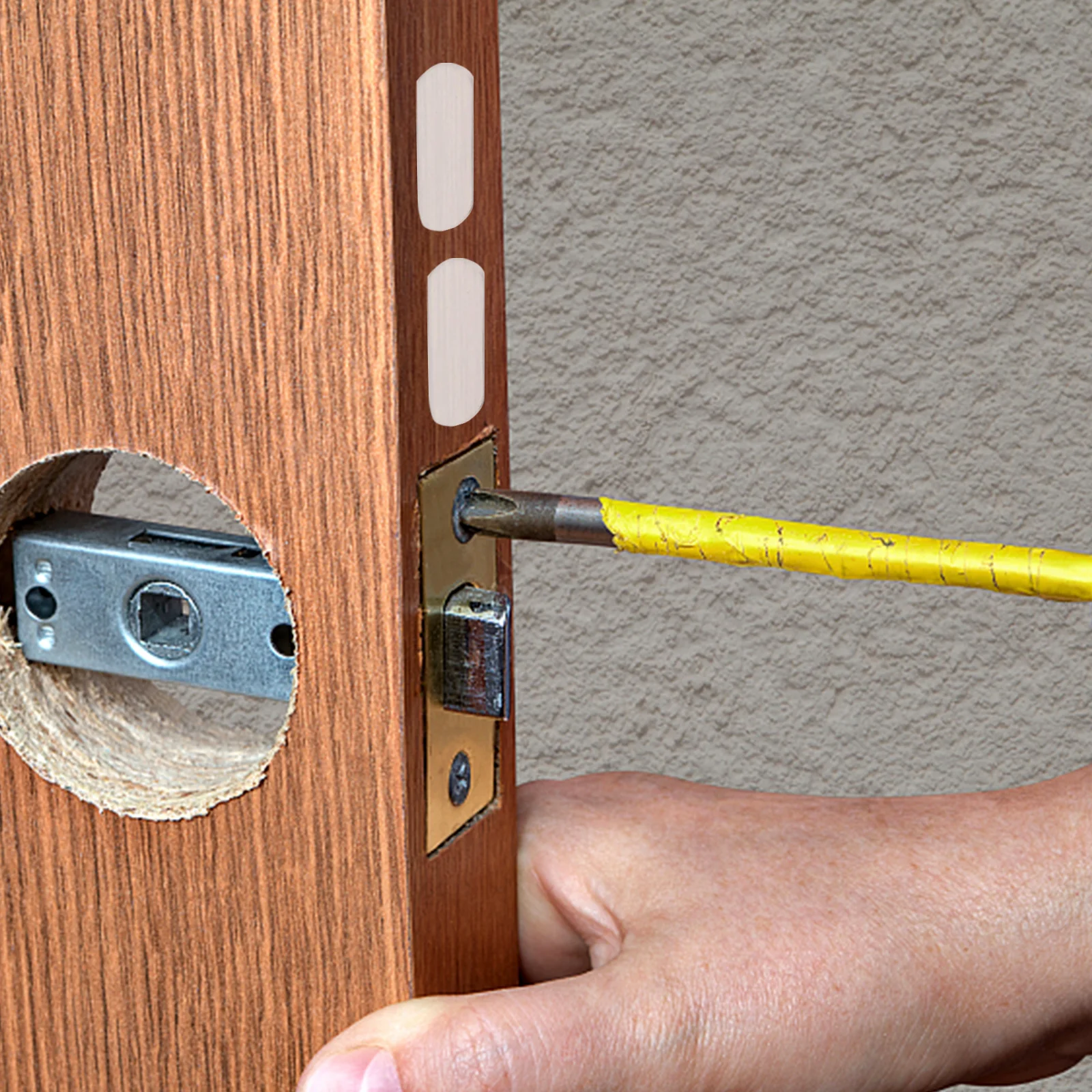 

2pcs Cabinet Bumper Strips Silicone Anti-Collision Pads For Drawer Doors Furniture Edges Clear Wall Protector Self-Adhesive