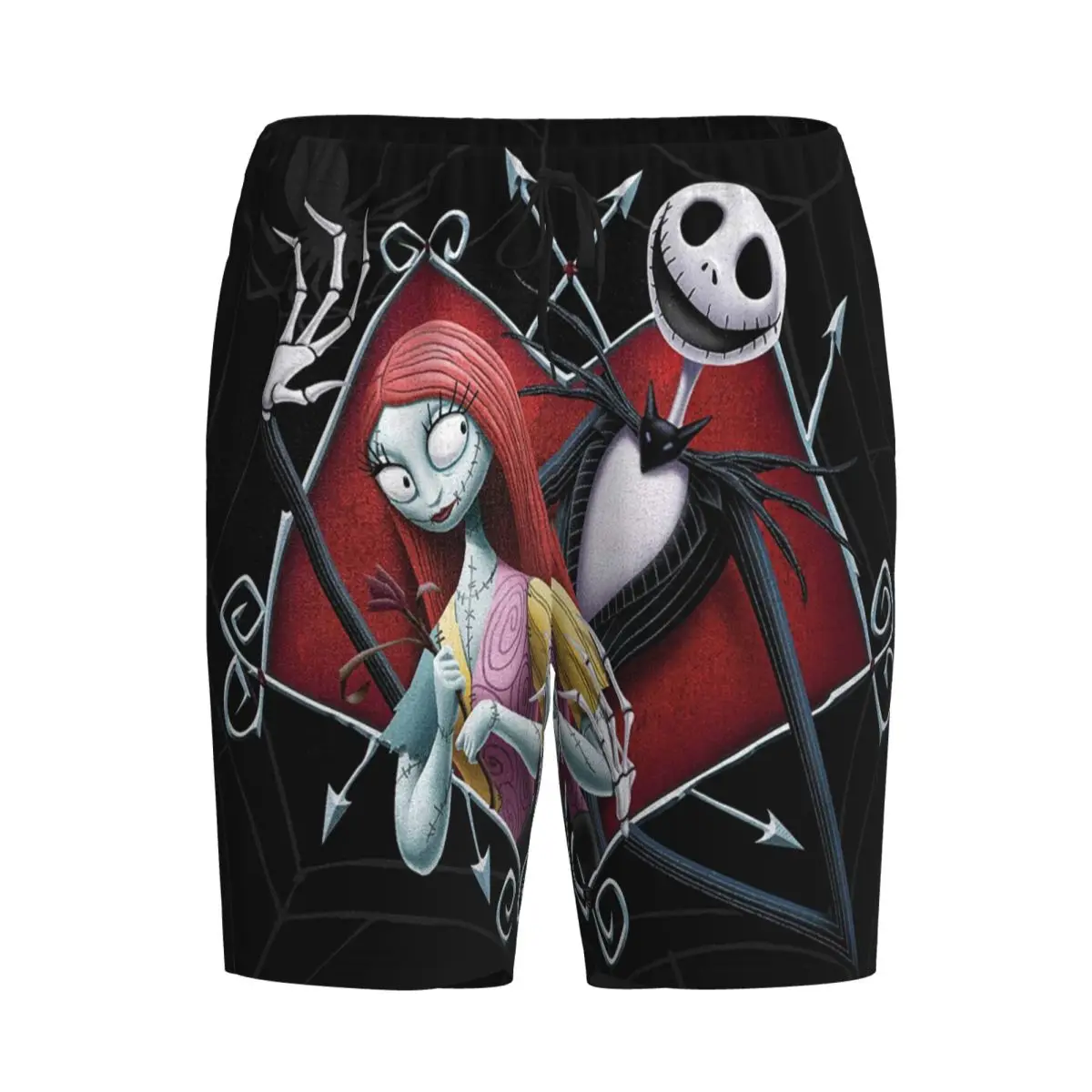 مخصص هالوين الجمجمة جاك سالي بيجامة قيعان الرجال تيم بيرتون عيد الميلاد فيلم الرعب صالة النوم السراويل تمتد ملابس خاصة