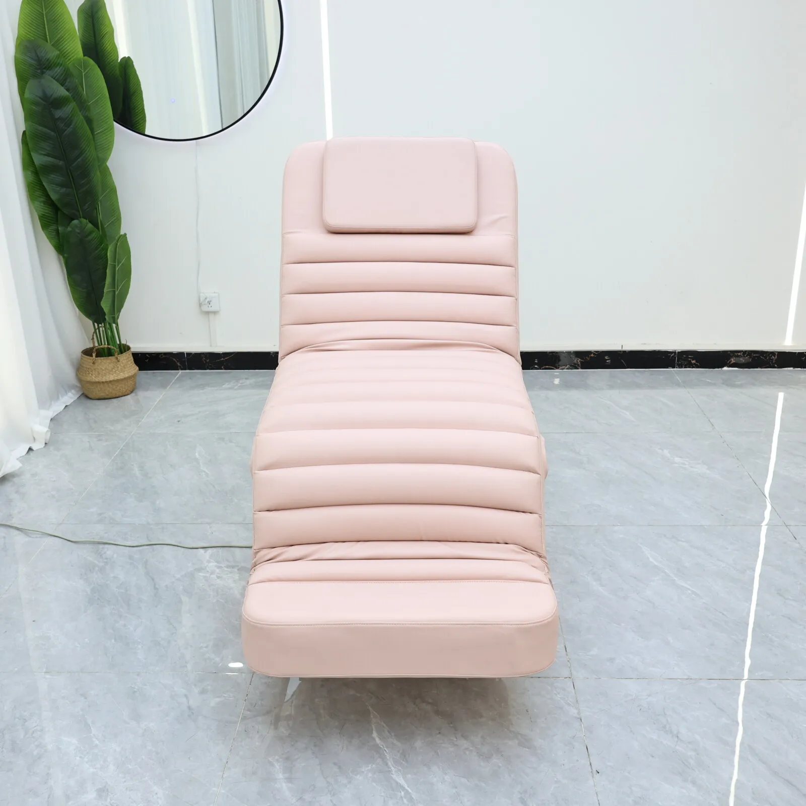 Luxuriöses elektrisches Kosmetikbett mit goldenem Untergestell, verstellbares Massagebett für Schönheitssalons, medizinisches Beauty-SPA-Therapie-Massagebett – Detail 7