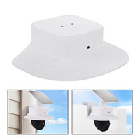 1pc Weatherproof Cover For Eufy S340 Protection Against Rain Sun ABS White 18*14*6cm Weather Proof Cover Consumer Electronics