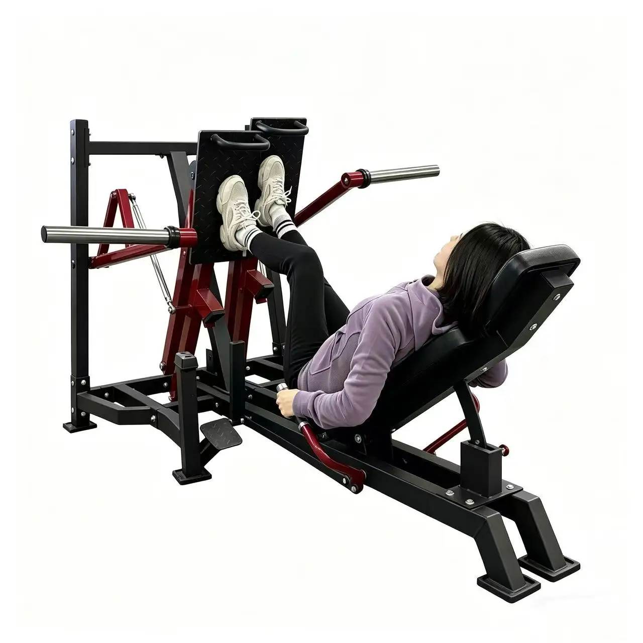 High-quality Commercial Full Set On-board Professional Free Weight Super Leg Exercisers 45 Dual-system Fitness Equipment