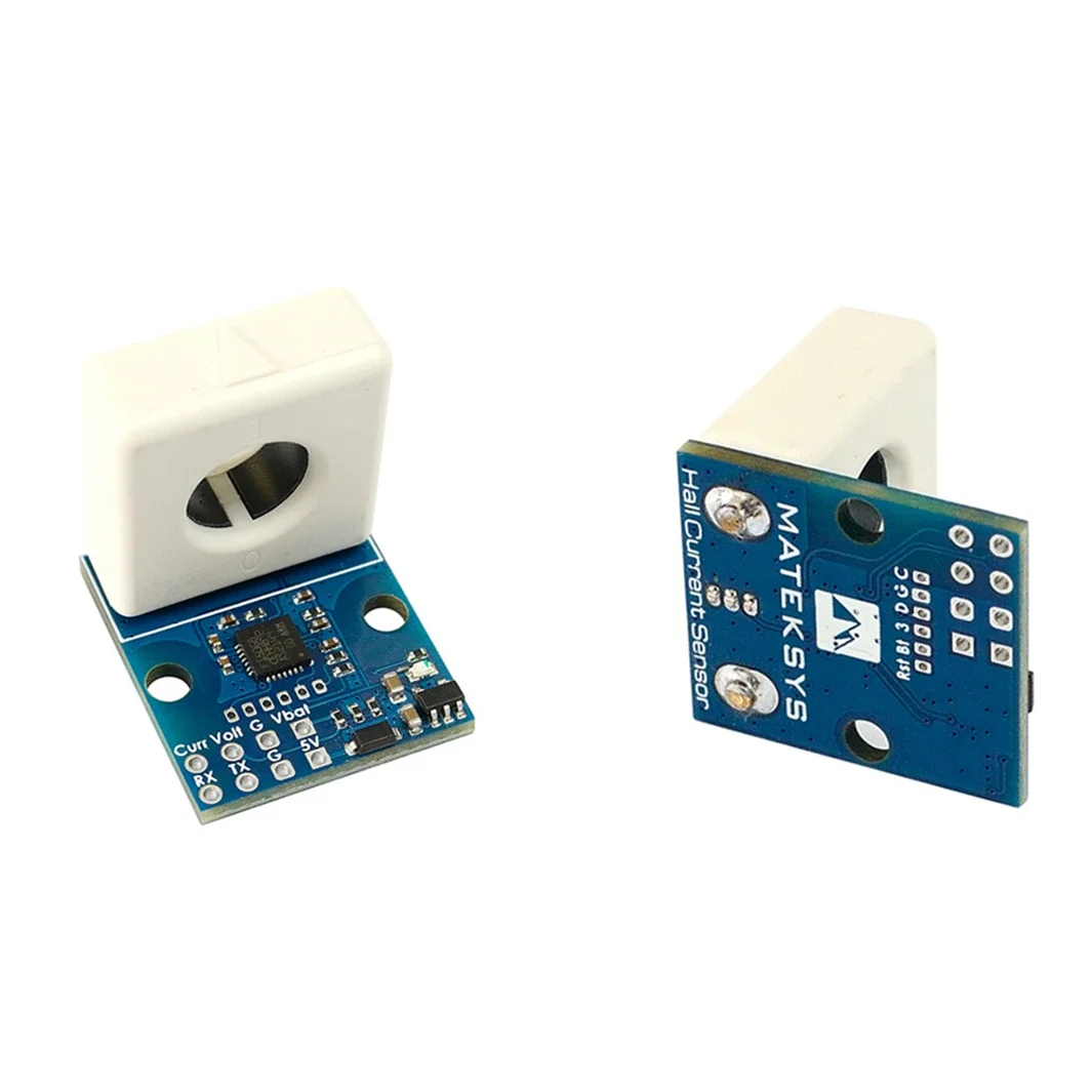 Matek מערכות אפקט הול הנוכחי חיישן 150A מודול 0 ~ 69V מתח תחושה 23*20*23mm 7g עבור טיסה בקר FPV מירוץ Drone