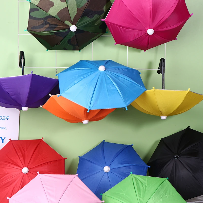 Dudukan Ponsel Sepeda Motor Payung Kerai Helm Kecil Tahan Air Braket Dudukan Ponsel Tabir Surya Melindungi Ponsel dari Hujan