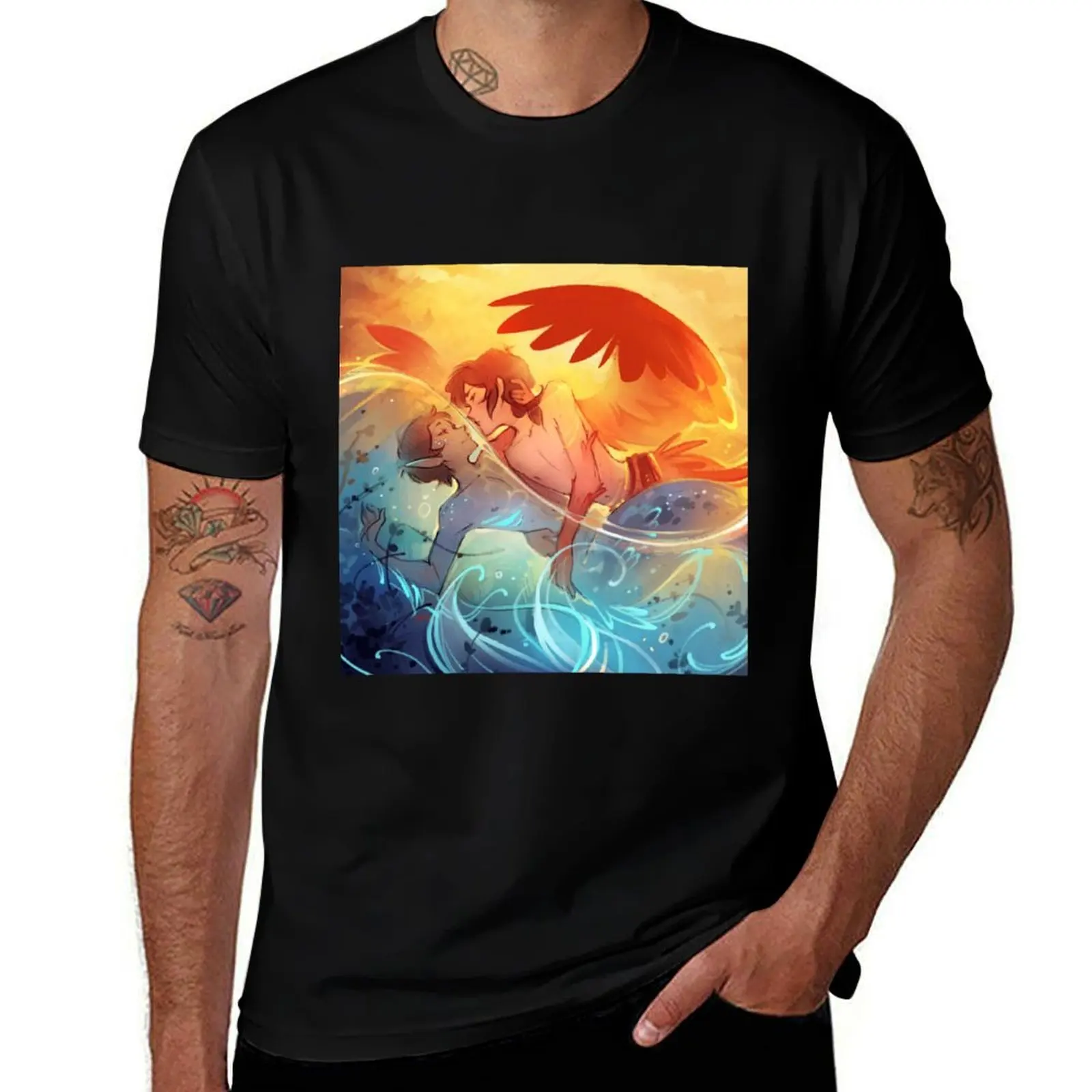 The Divide T-Shirt Plus Size Lightweight Tee Shirt