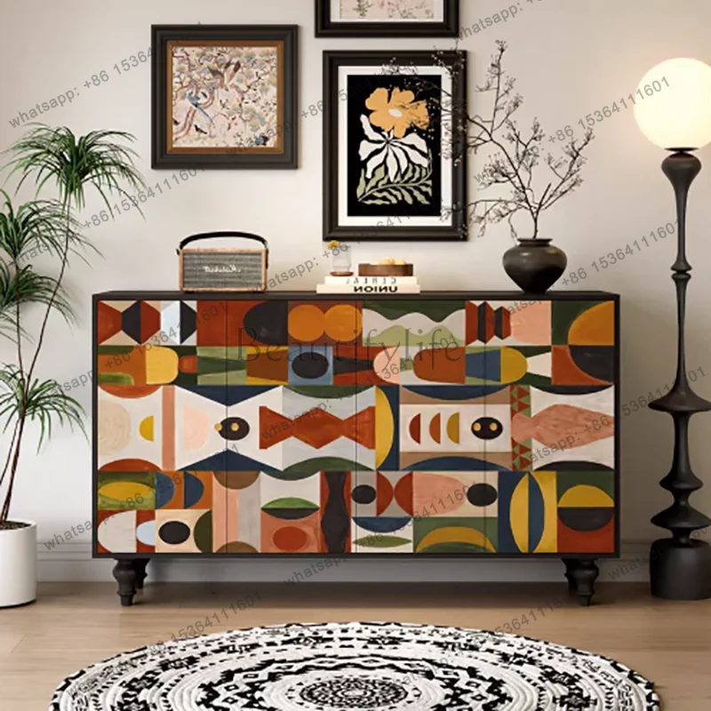 Unique Aesthetic Living Room Cabinet High Quality Fashion Living Room Furniture