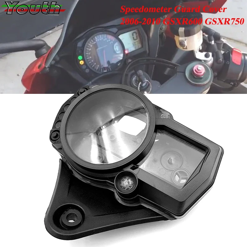 For 2006-2010 Suzuki GSXR600 GSXR750 GSXR GSX-R 750 600 K6 K7 K8 K9 Speedometer Speedo Meter Guard Tachometer Instrument Cover