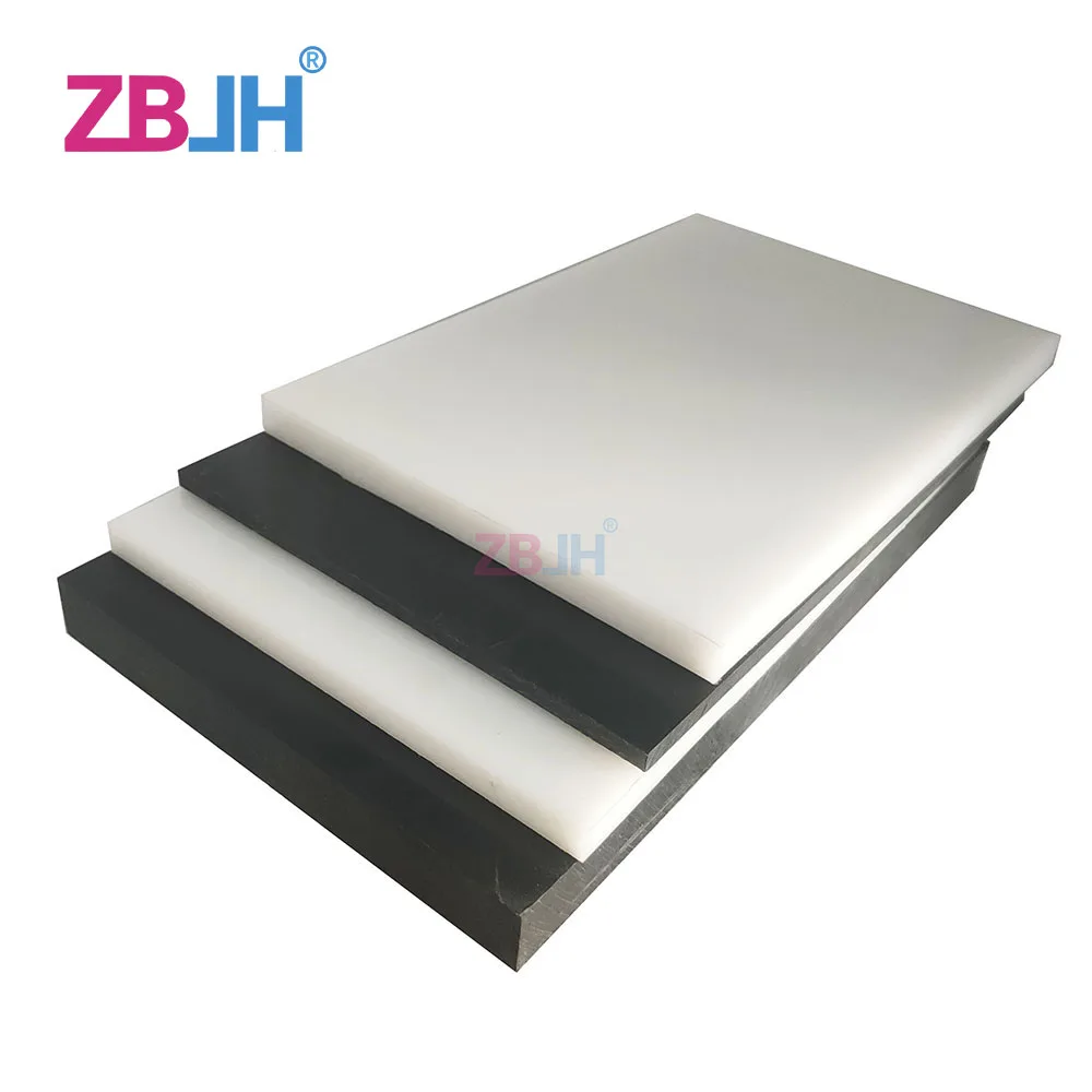 PE sheet white black High Density HDPE Polyethylene plate pe board L*W 300*200mm thickness from 2mm~30mm