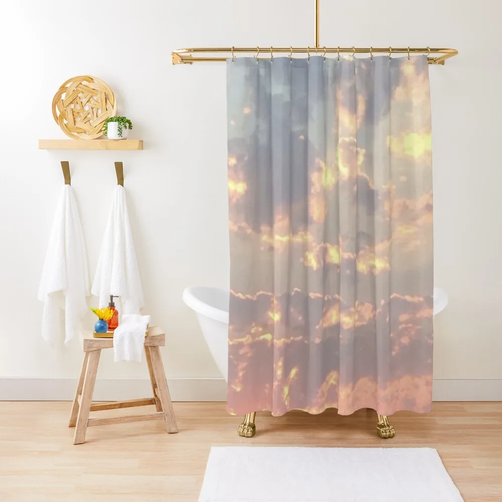 

Luminous CloudsShower Curtain Shower Curtain For Bathroom Set Modern Accessory Bathrooms