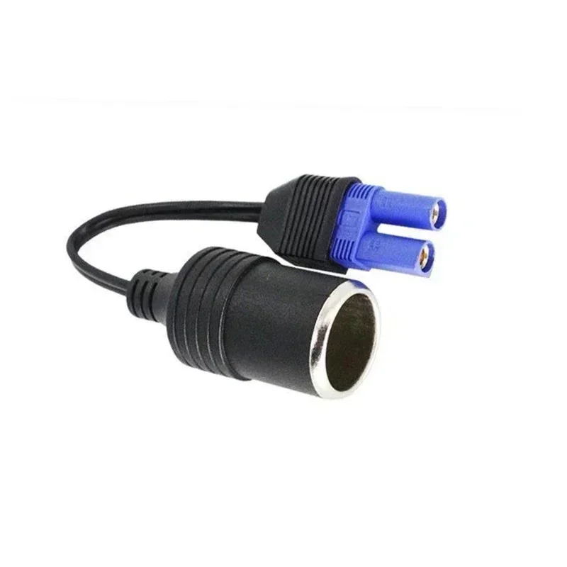 12V Portable EC5 Cigarette Lighter Socket Adapter Connector for 12V Car Battery Booster Car Jump Starter Auto USB Charger