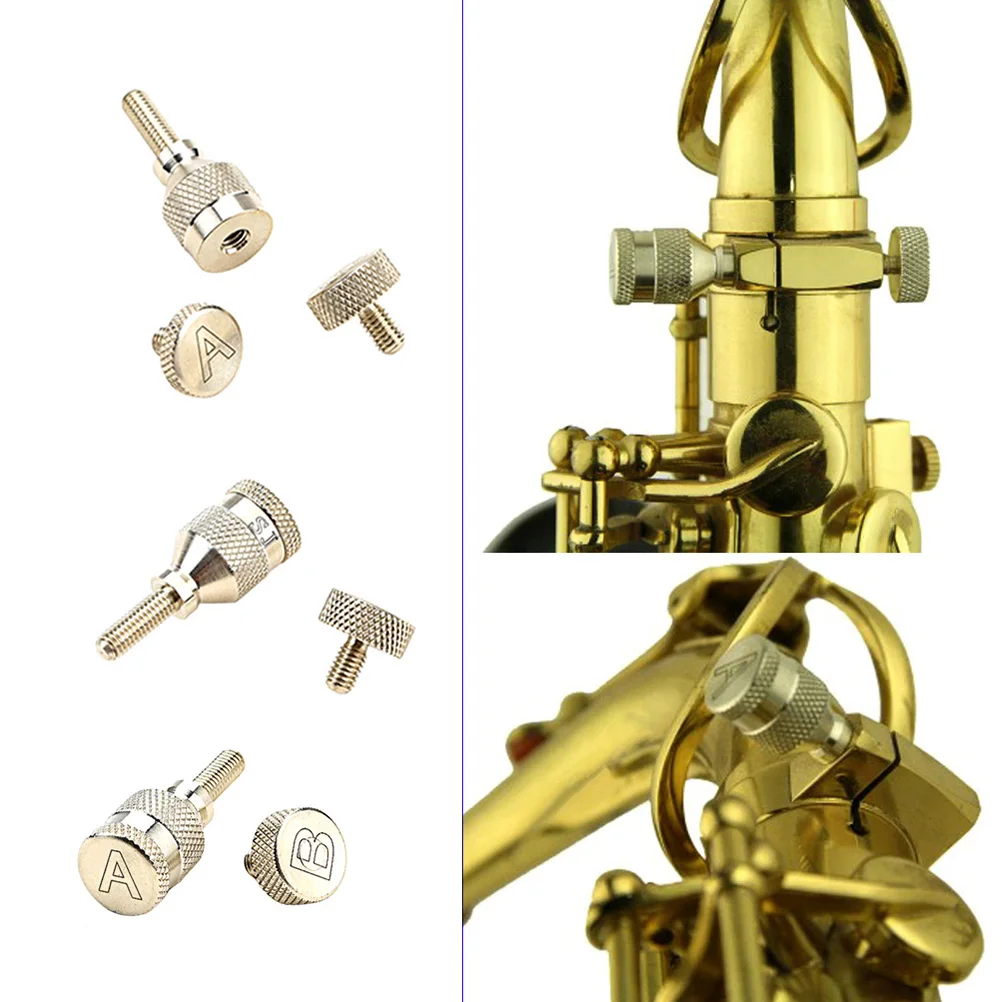 

Saxophone Neck Screw Golden Steel Repair Tool Durable Replacement Part Musical Instrument Accessory Efficient Practical Sax